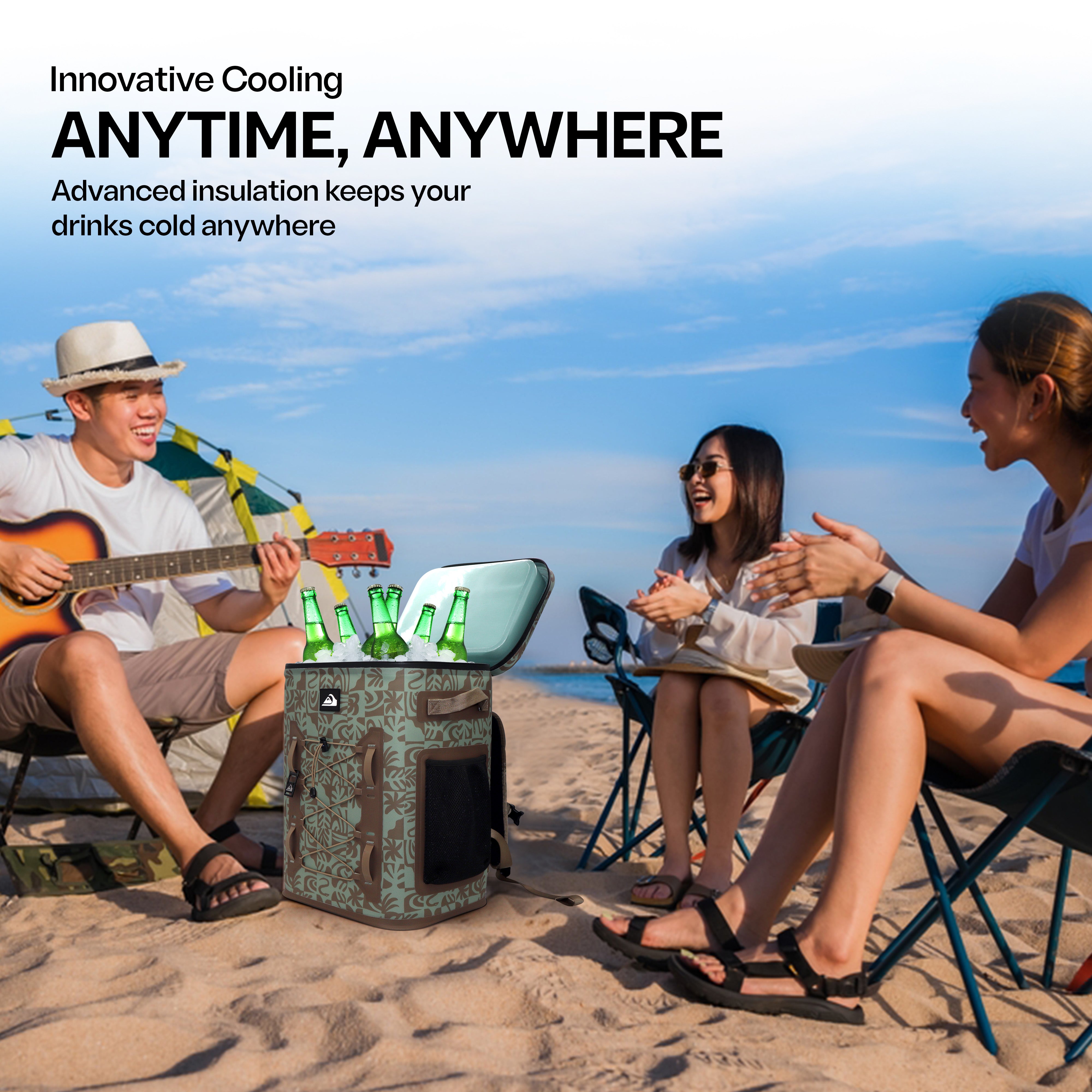 The Shoreline Collection Backpack Cooler